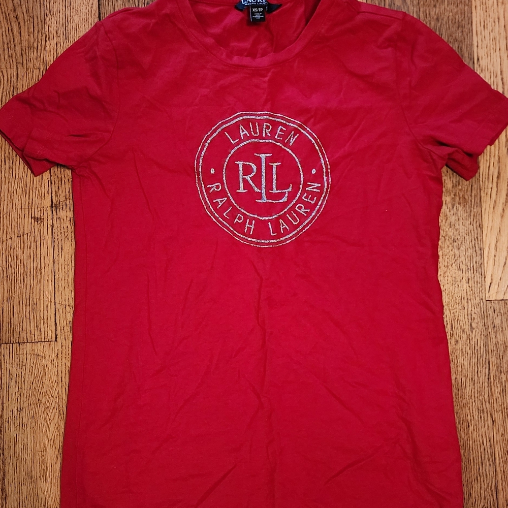 Ralph Lauren Red Logo Tee